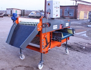 Машина калибровочная сетчатая МКС-209, 212 "Полёт Агро" для овощей