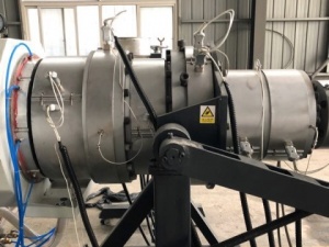 Экструзионная трубная линия производства трубы ПНД