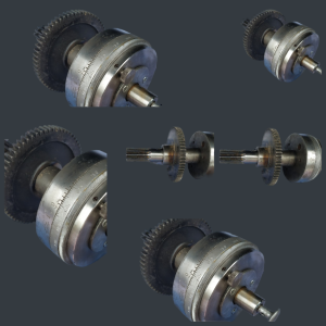 Лимб (в сборе: нониус, кольцо, ось и т.д. ) токарно-винторезного станка мод. 1К62