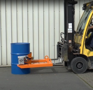 Универсальный кантователь для бочек и мусорных баков КБ