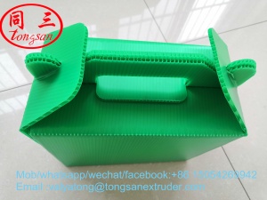 Экструзионное оборудование для производства полых сотовых листов из ПП