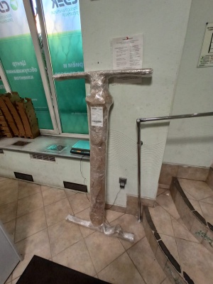 Х-стойка, стенд, козлы для оклейки бампера пленкой