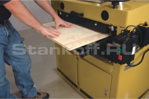 Двухбарабанный шлифовально-калибровальный станок Powermatic DDS-225