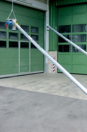 Винтовой конвейер Mus-Max (Австрия) с зерновой пушкой