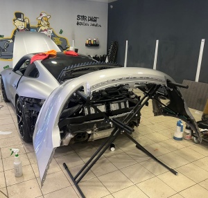 Х-стойка, стенд, козлы для оклейки бампера пленкой