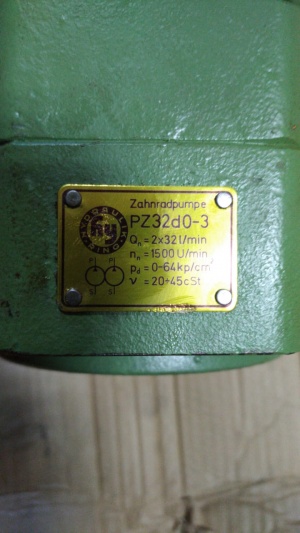 Насосы HYDRAULIK RING тип PZ 50d0-3