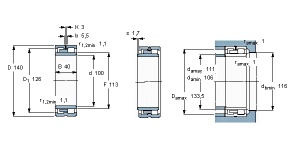 Подшипники NNU4920