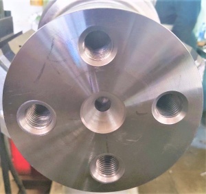 Станок ЧПУ для обработки торцев всех типов железнодорожных осей