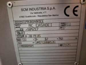 Кромкооблицовочный станок Casadei Ala 20 Plus