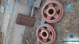 106041710000 Колесо натяжное в сборе Тк-15 ТК-16 ДРО-604