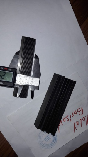 Гребенка резьбонарезная трубная метрическая 14Н труб. 10Х25Х100 Р18