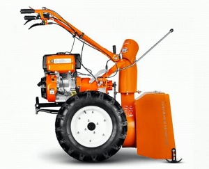 Снегоочиститель Кентавр СО-1 роторный к мотоблоку с воздушным охлаждением