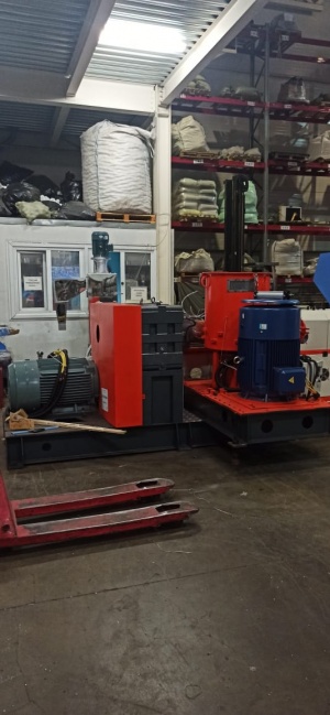 Линия грануляции мягких отходов SJ2 150/150 SKGM