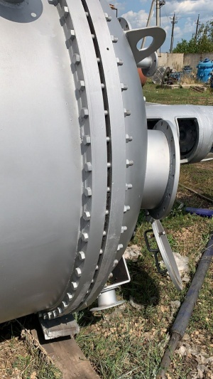 Реактор из нержавеющей стали 6,3м3. реактор из нержавейки