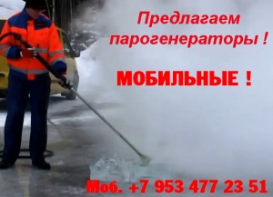 Парогенератор мобильный