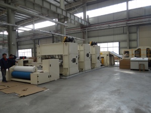 Иглопробивная линия для производства нетканых материалов