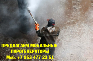 Парогенератор мобильный