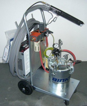 Электростатический распылитель Ransburg №2. Запчасти