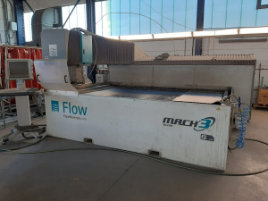 Плазма + автоген / гидрообразивная резка FLOW - MACH3 3020B ЧПУ 3000 x 2000 x 4000 Bar 6372 = Mach4metal