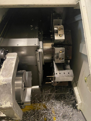 Токарный станок с ЧПУ TONGTAI - HS 22 – M Ø 220 x 200 mm C-ось с приводным инструментом 6367 = Mach4metal