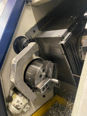 Токарный станок с ЧПУ TONGTAI - HS 22 – M Ø 220 x 200 mm C-ось с приводным инструментом 6367 = Mach4metal