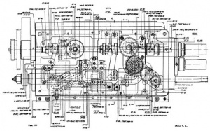 Шестерня муфта 1-ой оси 1К62-07-92 (z-35, m-1,75)