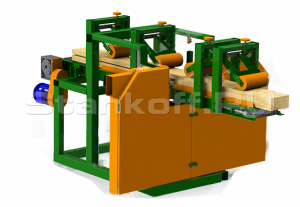 Станок ленточнопильный делительный для распиловки лафета и бруса СД1-М