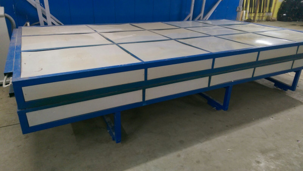 Печь для фьюзинга, производства мозайки и моллирования стекла с ПУ