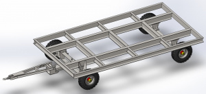 Изготовим большегрузные прицепные тележки 6 тонн