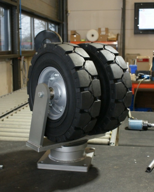 Большегрузные колесные опоры для тележек