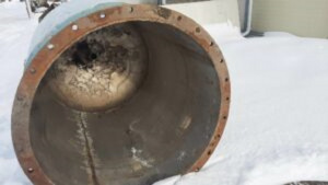 Емкость нержавеющая (варочный котёл),объем — 1 куб.м., с рубашкой