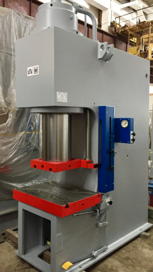 Гидравлический одностоечный пресс - РYЕ 250. (до 250т.)после модернизации