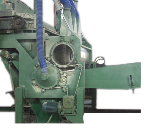 Аэродинамическая линия для производства войлока