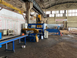 Линия сверления и резки профиля с чпу и подачей Max. размер профиля: 400x300 мм