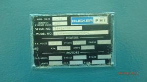 пресс гидравлический RUCKER PHI 75MR Германия