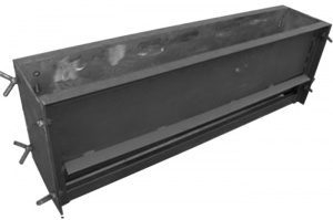 Универсальная разборная форма для производства бордюра