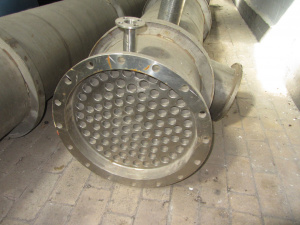 Конденсатор и охладитель от вакуум-выпарной установки Виганд - 8000