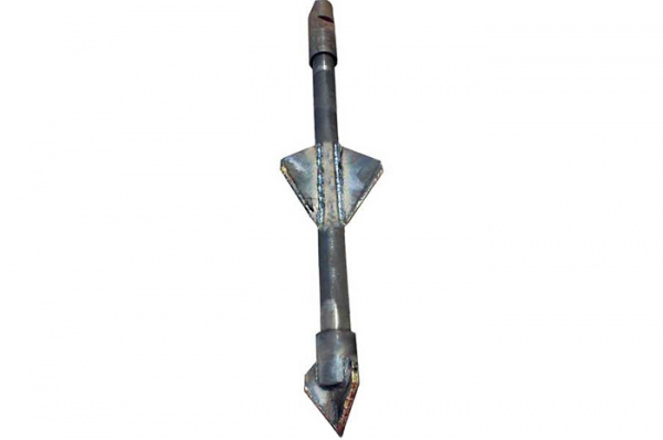 Бур по глине с дополнительными лопастями