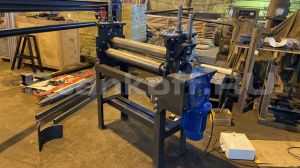 Вальцовочный станок трех-валковый ручной RM-550x6