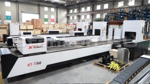 Оптоволоконный лазерный станок для резки труб XTC-T360/2000 Raycus