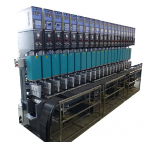 Линия для производства геоячейки