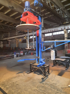 Диссольвер двухосевой