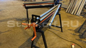 Вальцовочный станок трех-валковый ручной RM-1500x1.2