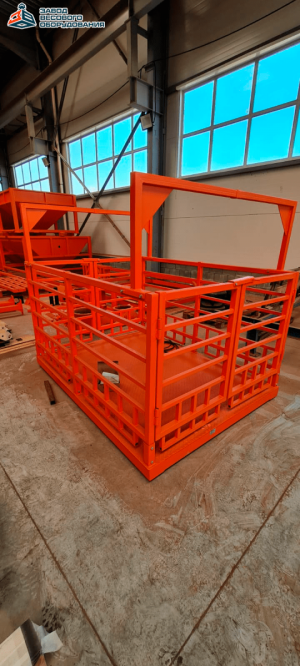 Весы для животных. Весы для КРС с подвесной клеткой ВП-С 2000 кг (2 тонны)