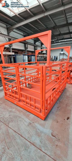 Весы для животных. Напольные весы для КРС ВП-С 3000 кг (3 тонны)