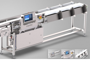 Компактный грейдер Marelec для сортировки мяса, птицы, рыбы по весу