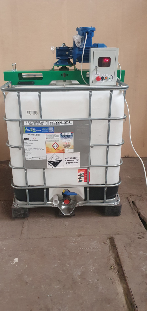 Мешалка для еврокуба