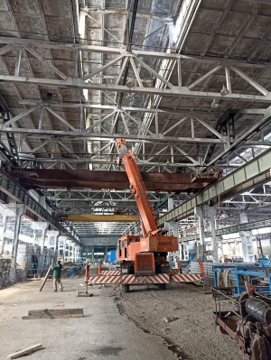 Монтаж и демонтаж кранов мостовых, козловых, башенных, кран балок опорных и подвесных