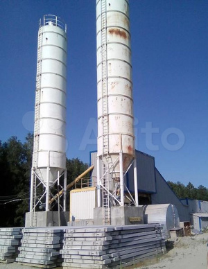 Бетонный завод HZS90 (HZS80, HZS75)