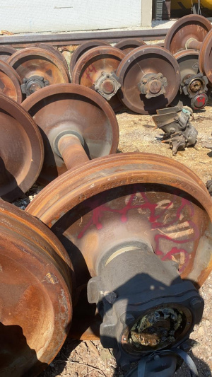 Колесные пары т. о. от 25 мм с разделки ЖД подвижного состава